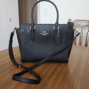 Coach Leah Crossgrain Satchel